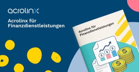 Acrolinx fuer finanzdienstleistungen